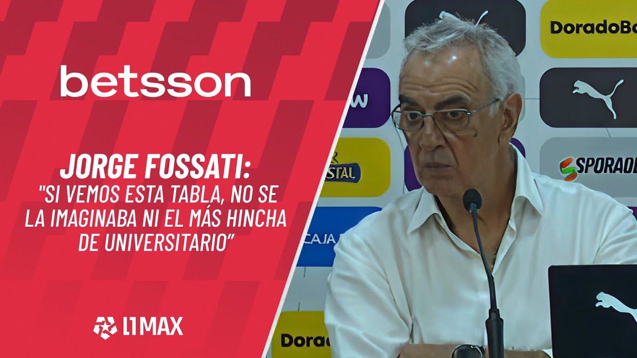 🎙️Conferencia de #Universitario |🗣️Fossati: 