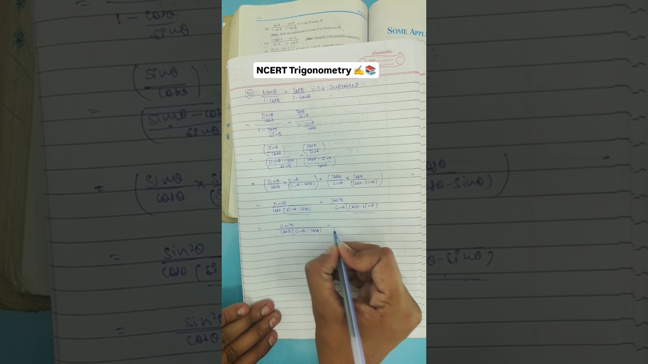 class 10 Maths trigonometry exercise 8.3 previous year questions 