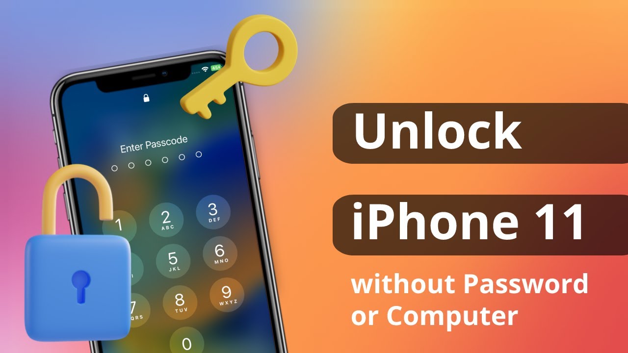 [2 Ways] How to Unlock iPhone 11 without Password or Computer | iOS16 Supported