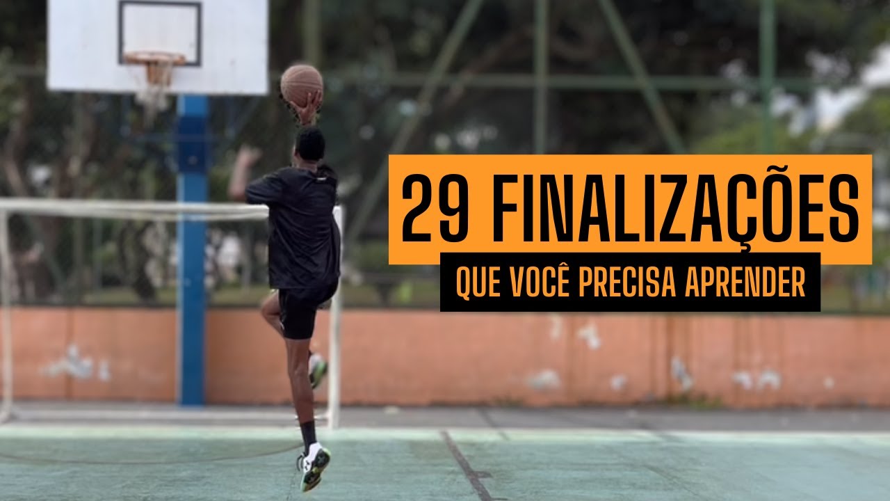 29 FINALIZAÇÕES para você APRENDER | Melhore suas finalizações no basquete