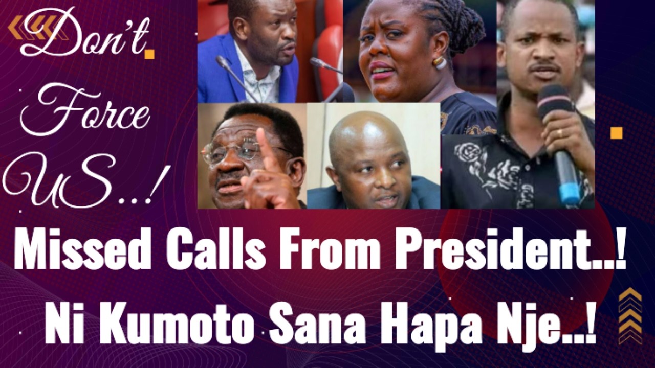 Missed Call from President.!  ODM Leaders Reject Ruto Calls .!  ODM Can't Join UDA. Things Boiling.!
