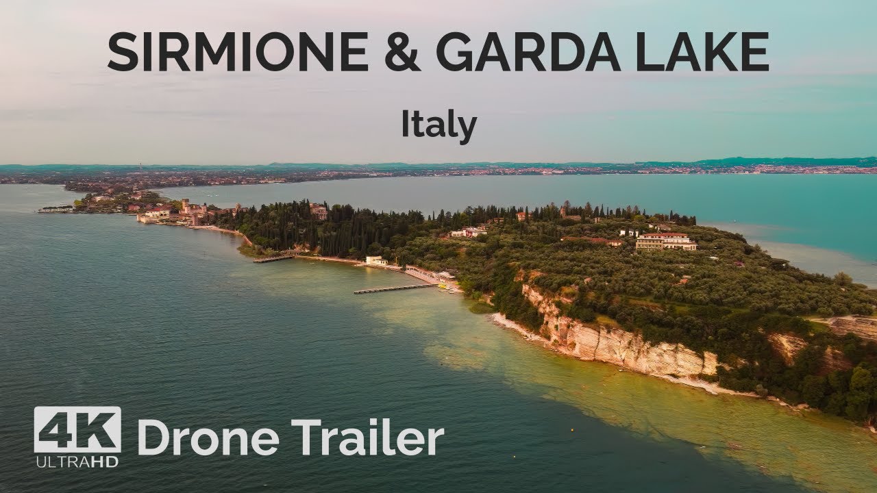 🇮🇹 SIRMIONE & GARDA LAKE | Epic 4K DRONE TRAILER in ITALY | DJI Mini 2