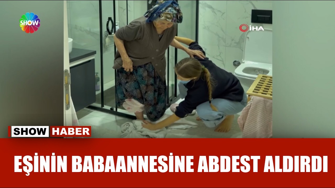 Ukraynalı gelinden yürek ısıtan hareket