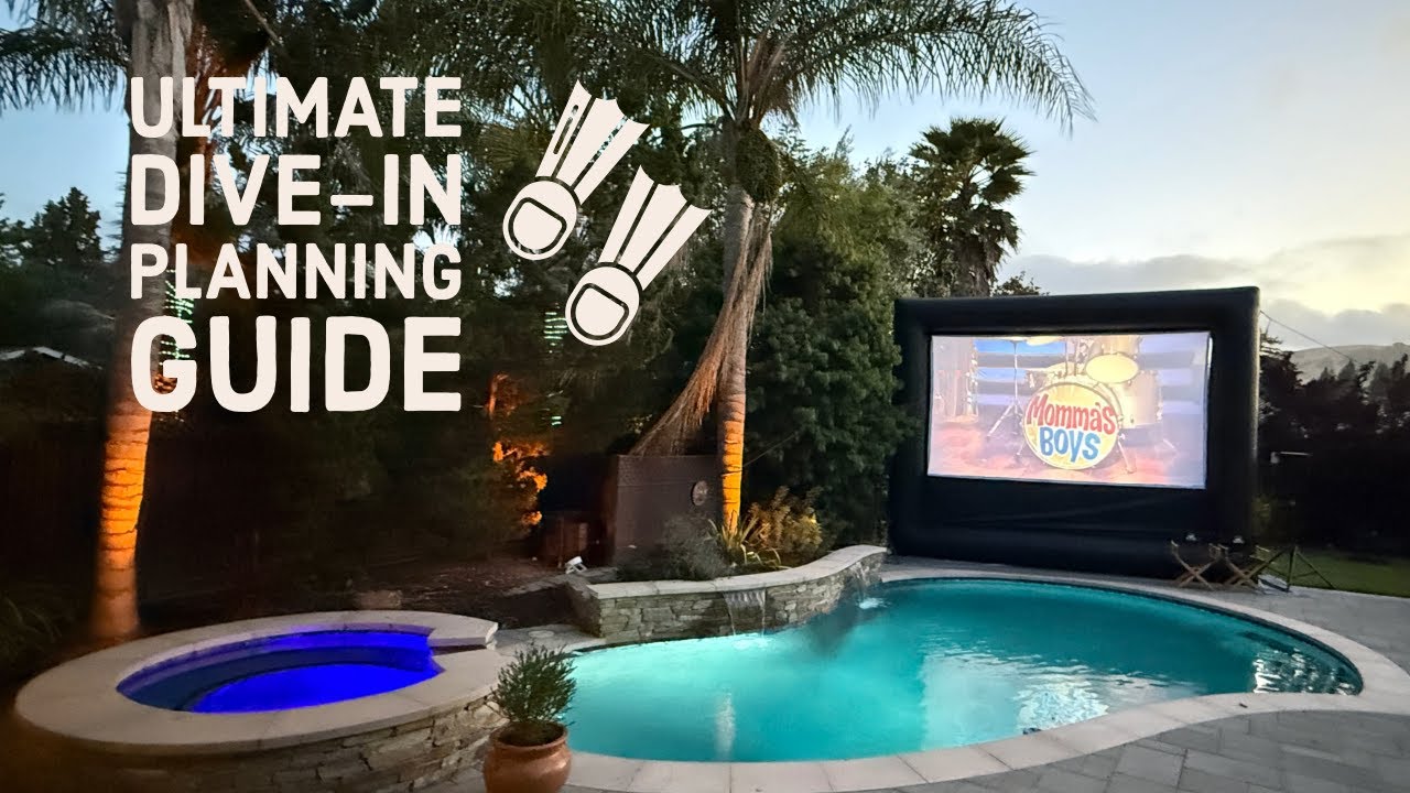 Dive-In Movie Night: Setting Up the Ultimate Backyard Experience