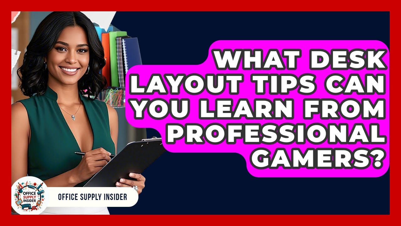 What Desk Layout Tips Can You Learn From Professional Gamers? - Office Supply Insider