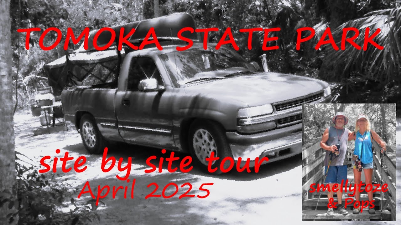 Tomoka State Park site by site walking tour 2025 April