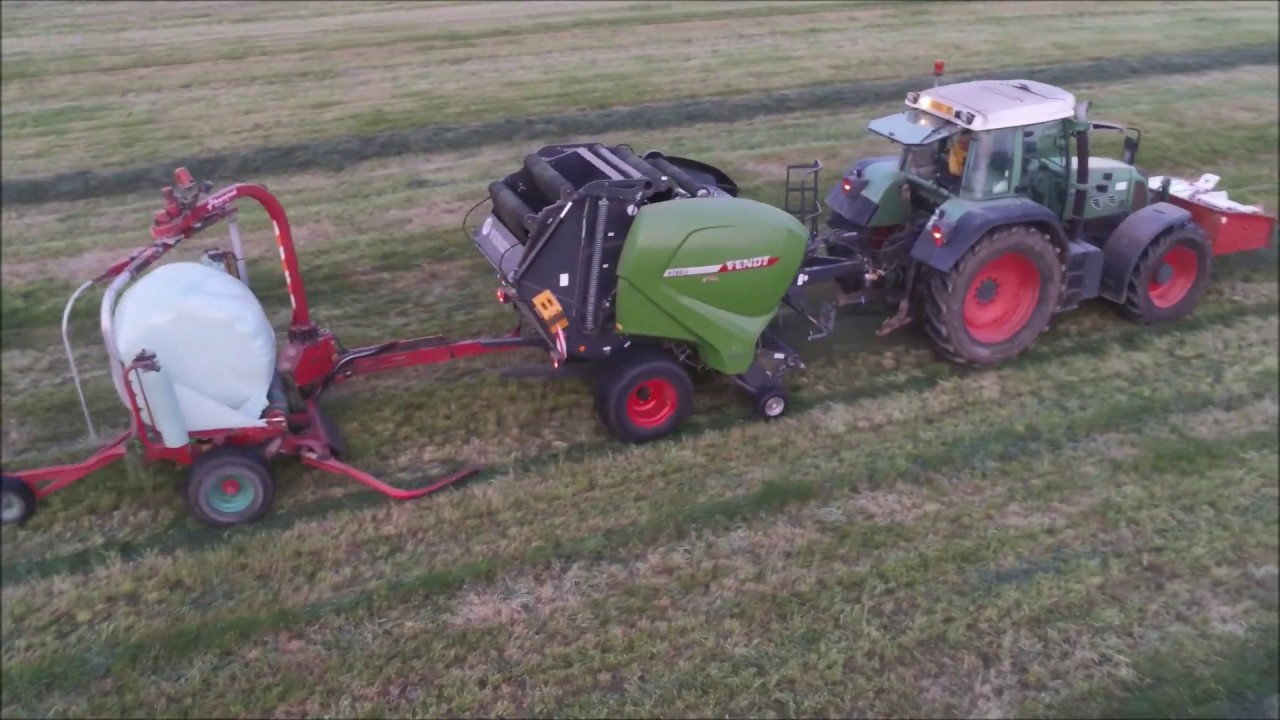 Enrubannage de ray-grass