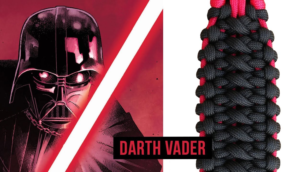 Darth Vader Knot Paracord Bracelet