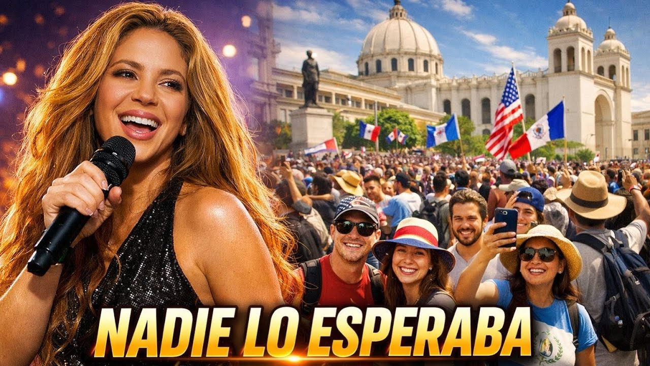 Turistas Internacionales Enloquecen por El Salvador durante conciertos de Shakira🤯