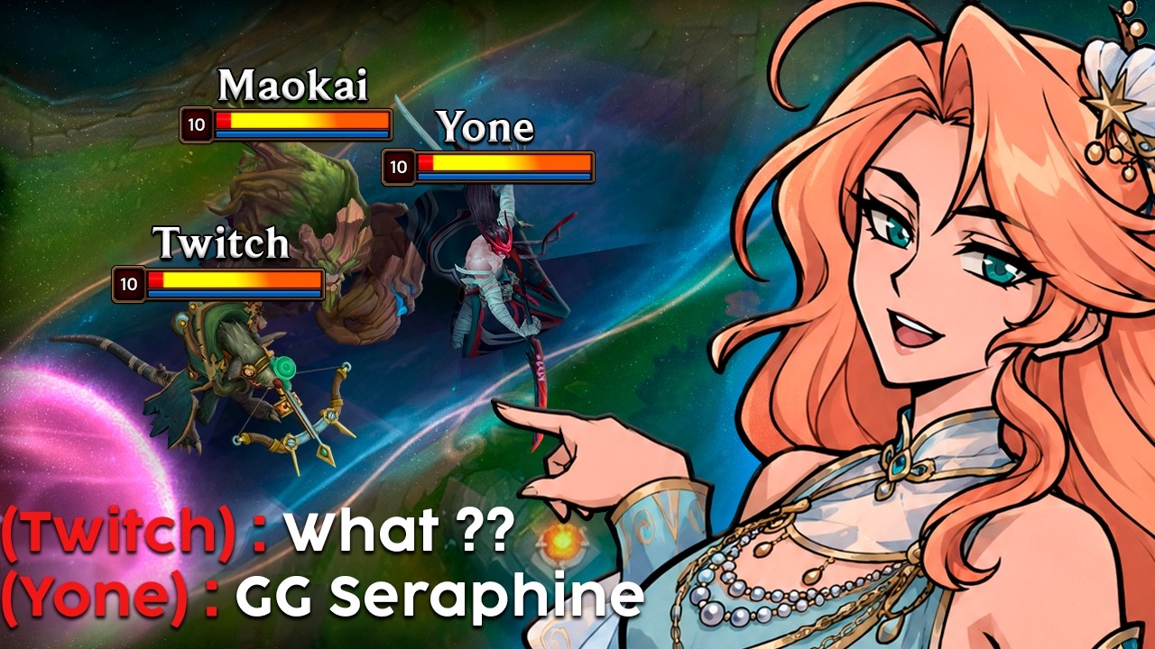How a Challenger Mage 1v9s with Seraphine APC