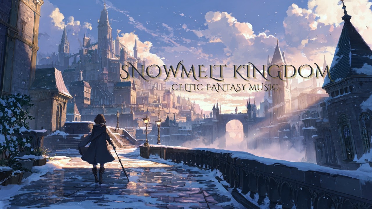 【ケルト音楽/Celtic Music】雪解けの王国の夜明け｜静かな夜明けの幻想BGM《2時間》（作業用・睡眠用・勉強用）