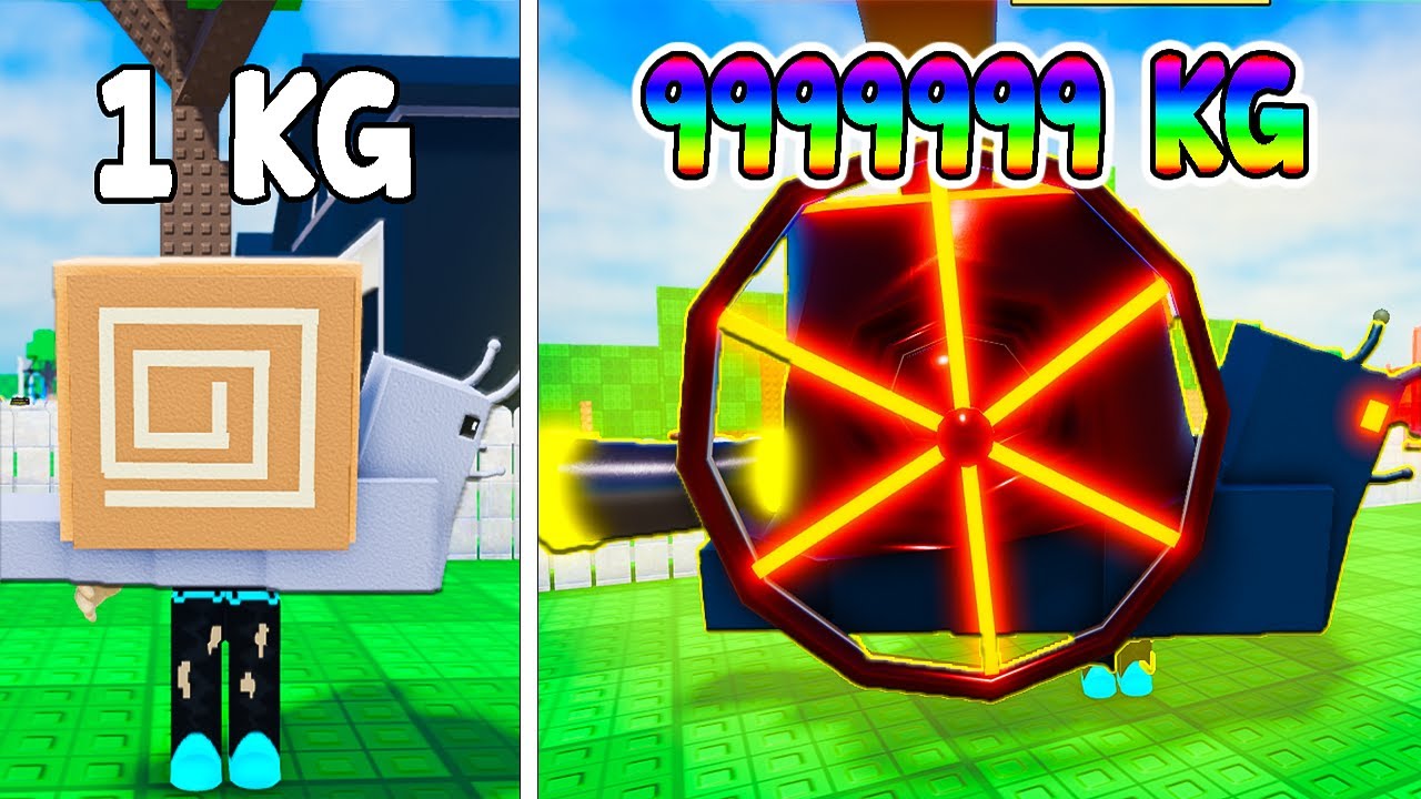 What happens when I combine 2 snails in Roblox Grow Snails