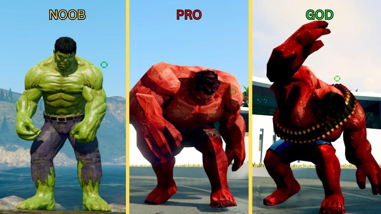 UPGRADE %1 RED HULK TO %99999 GOD RED HULK ! GTA 5