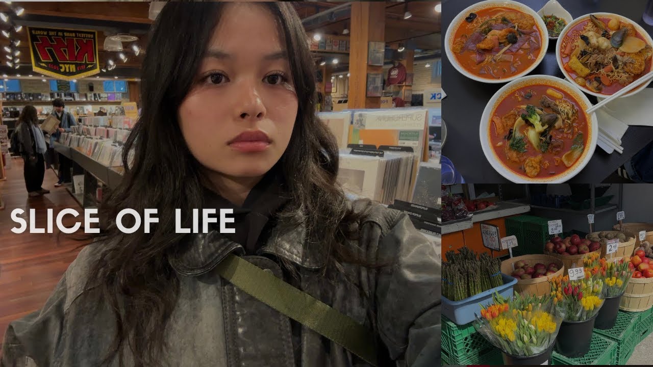 slice of life☕️ going out to eat, spending time with friends etc