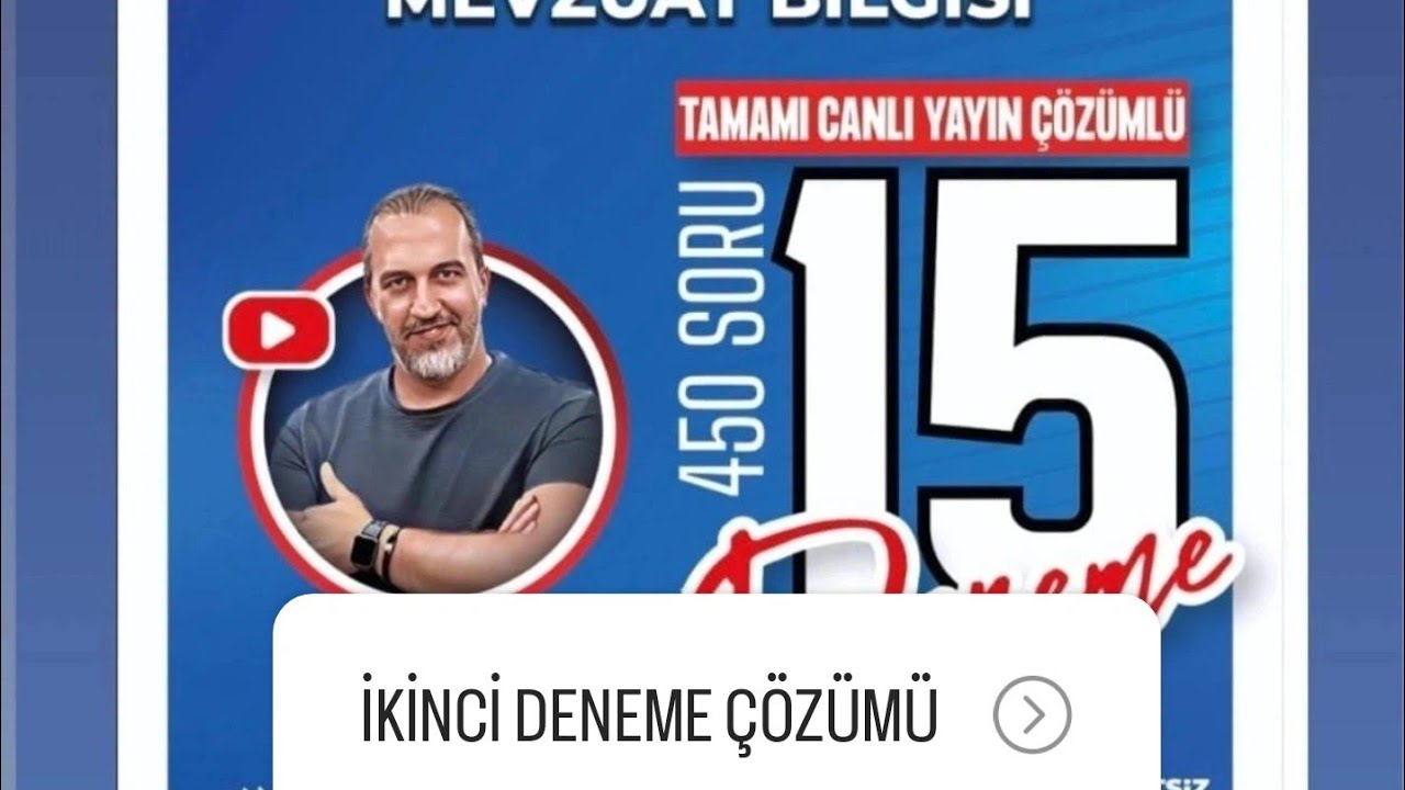 İkinci Deneme Çözümü