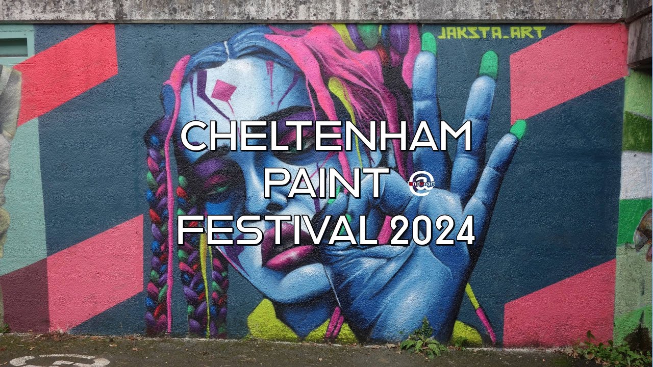 Cheltenham Paint Festival 2024 #travelogue