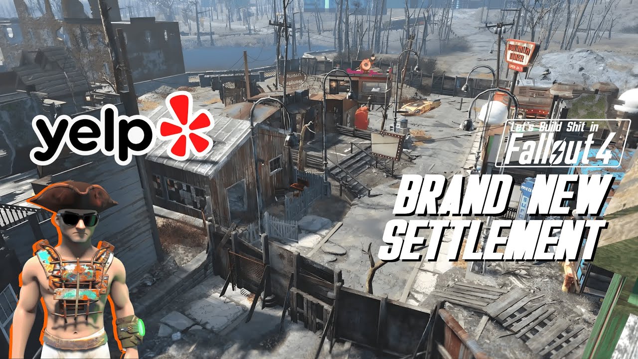 I built a NEW settlement from the ground up in Fallout 4!