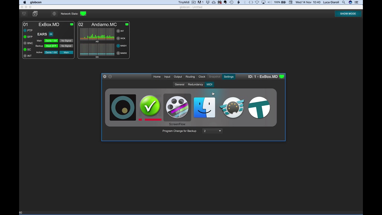 EARS SourceSelection & MIDI Triggers
