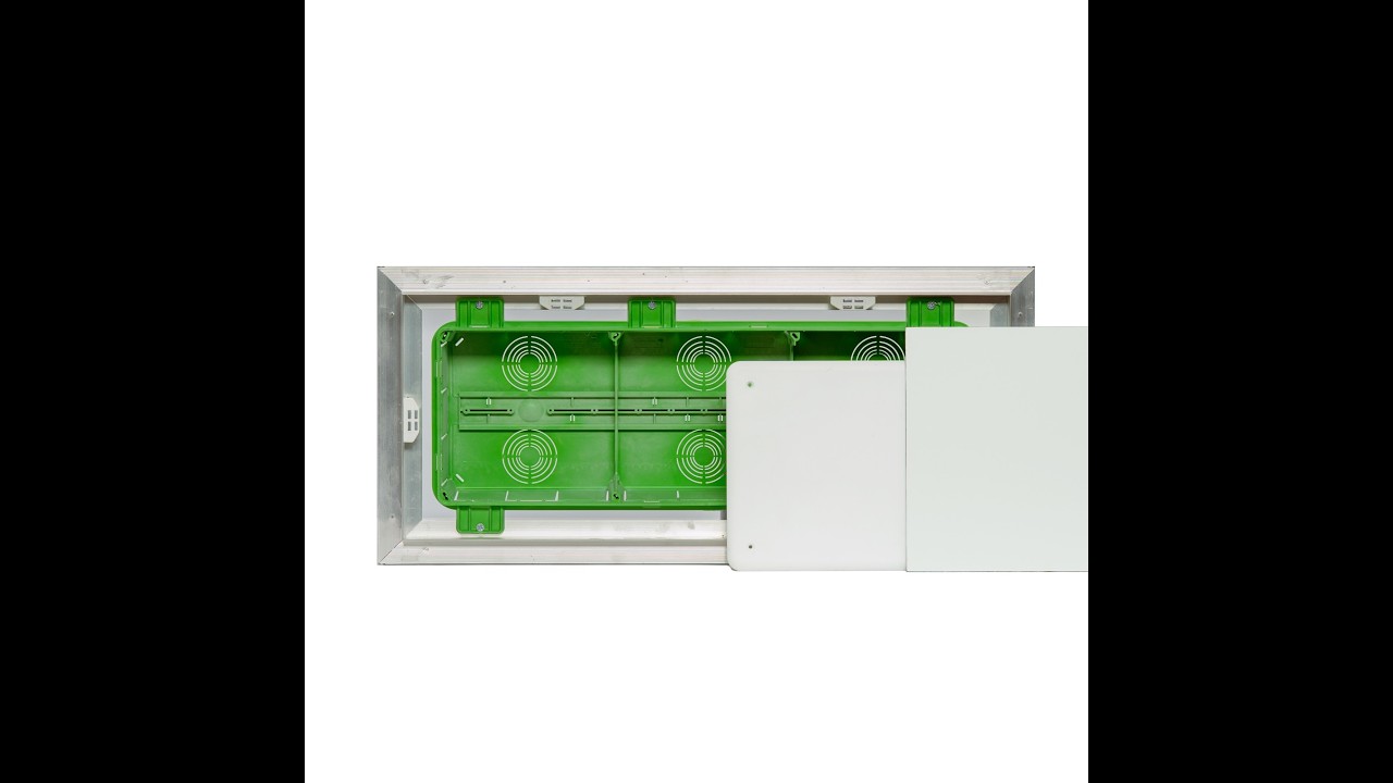 Scatola elettrica magnetica per cartongesso e muratura