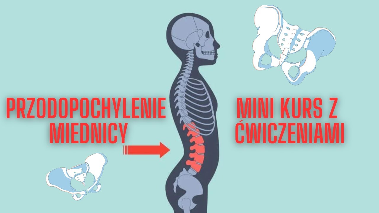 Przodopochylenie miednicy-mini KURS z ćwiczeniami.