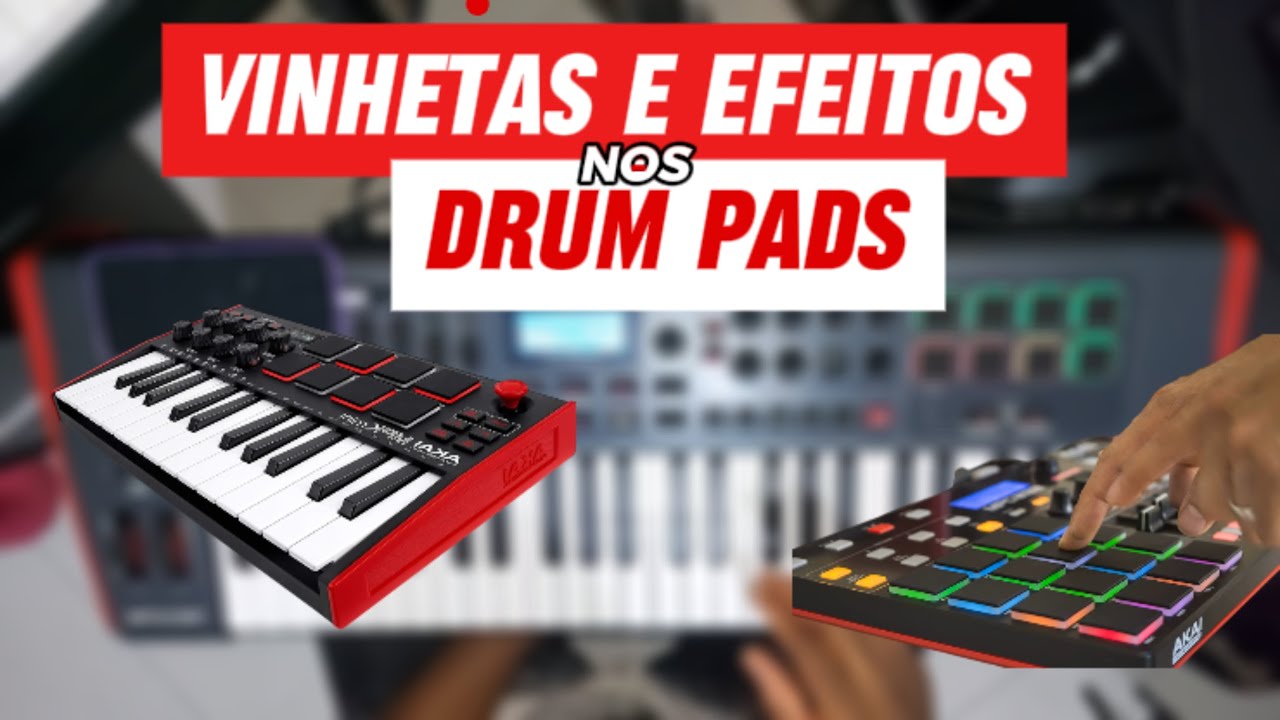 🔊🎶🔥Como Configurar DRUM PADS para Disparar EFEITOS e VINHETAS + SIMULAR DRUMPADS Apenas com CELULAR📱