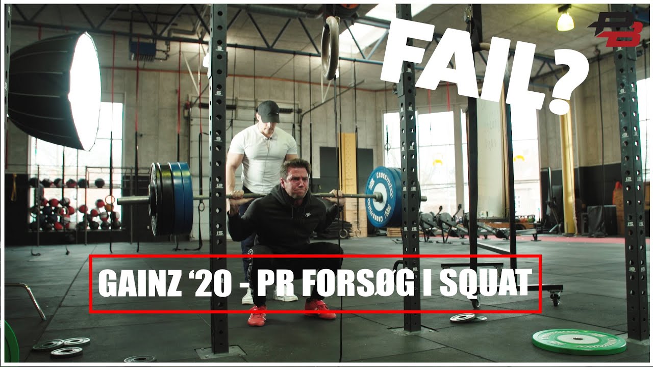 GAINZ '20 feat  Verdensmesteren Frederik Ipsen (NY PR I SQUAT?)