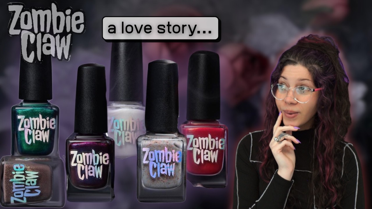 Zombie Claw's You're Going To Love Me 🖤🗡 Swatch & Review!