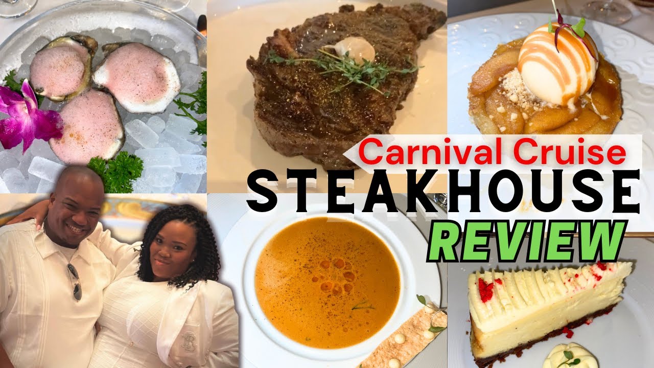 Our First Time at a Carnival Steak House! | Is it Worth It? | Review and Vlog on Carnival Conquest