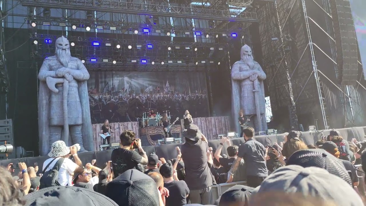 The Pursuit of Vikings - Amon Amarth (4k) / Knotfest, Chile, 2 nov 2024