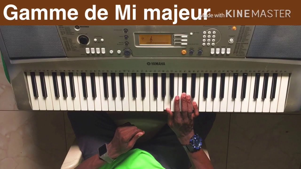Les Gammes Majeures et leurs Accords - Leçon 3  [Gamme de Mi Majeur]