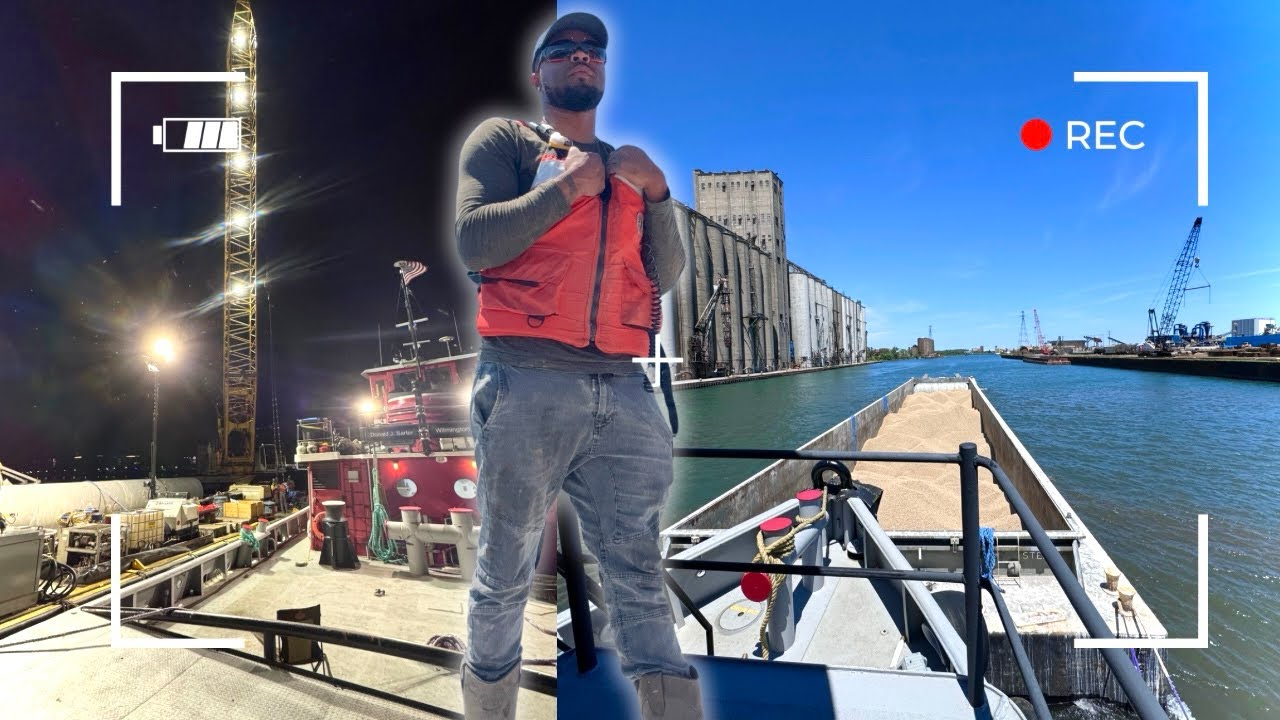 Week In The Life of a Merchant Mariner working on a Tug Boat in 2024