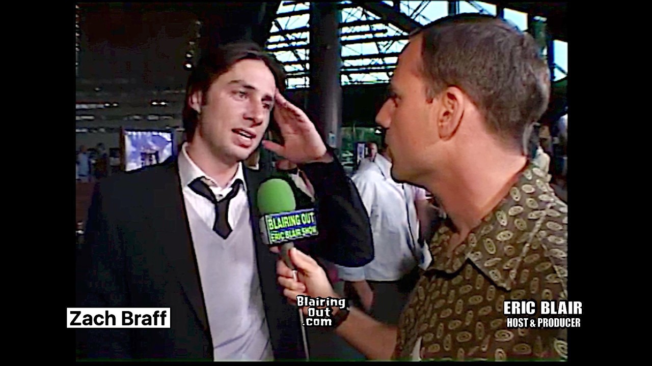 Zach Braff & Eric Blair talk the film Garden State 2004