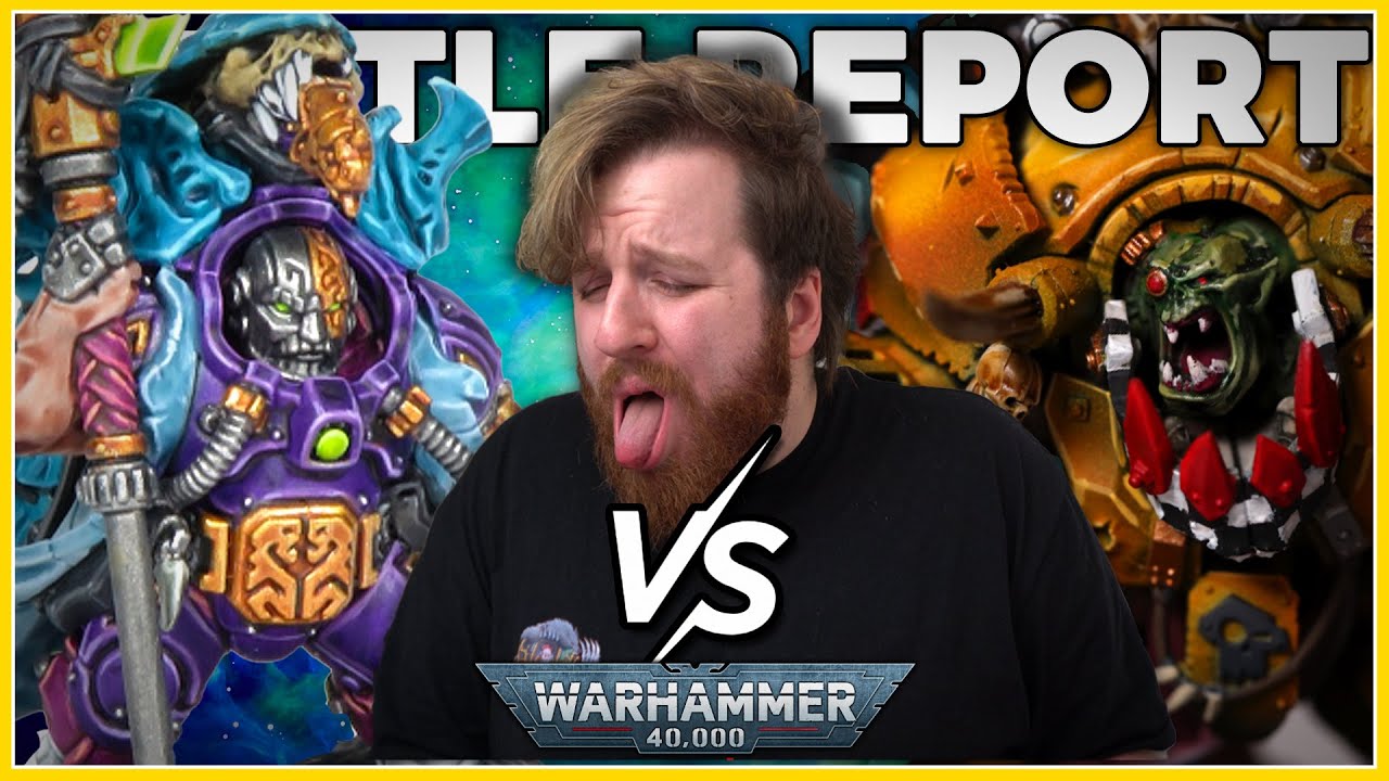🔴 Leagues of Votann vs Orks  | Warhammer 40,000 Game