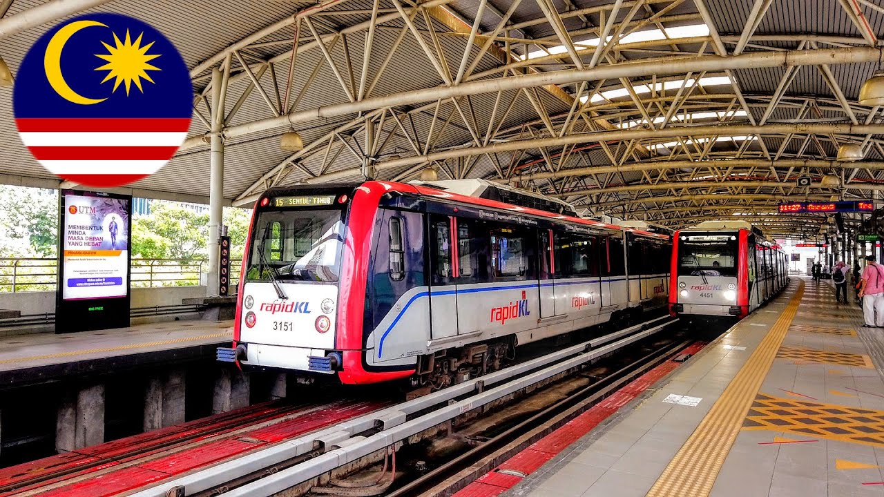 DISCOVERY THE LRT Ampang Line TOP CLEAN TRAIN Bandaraya to Chinatown during RMCO