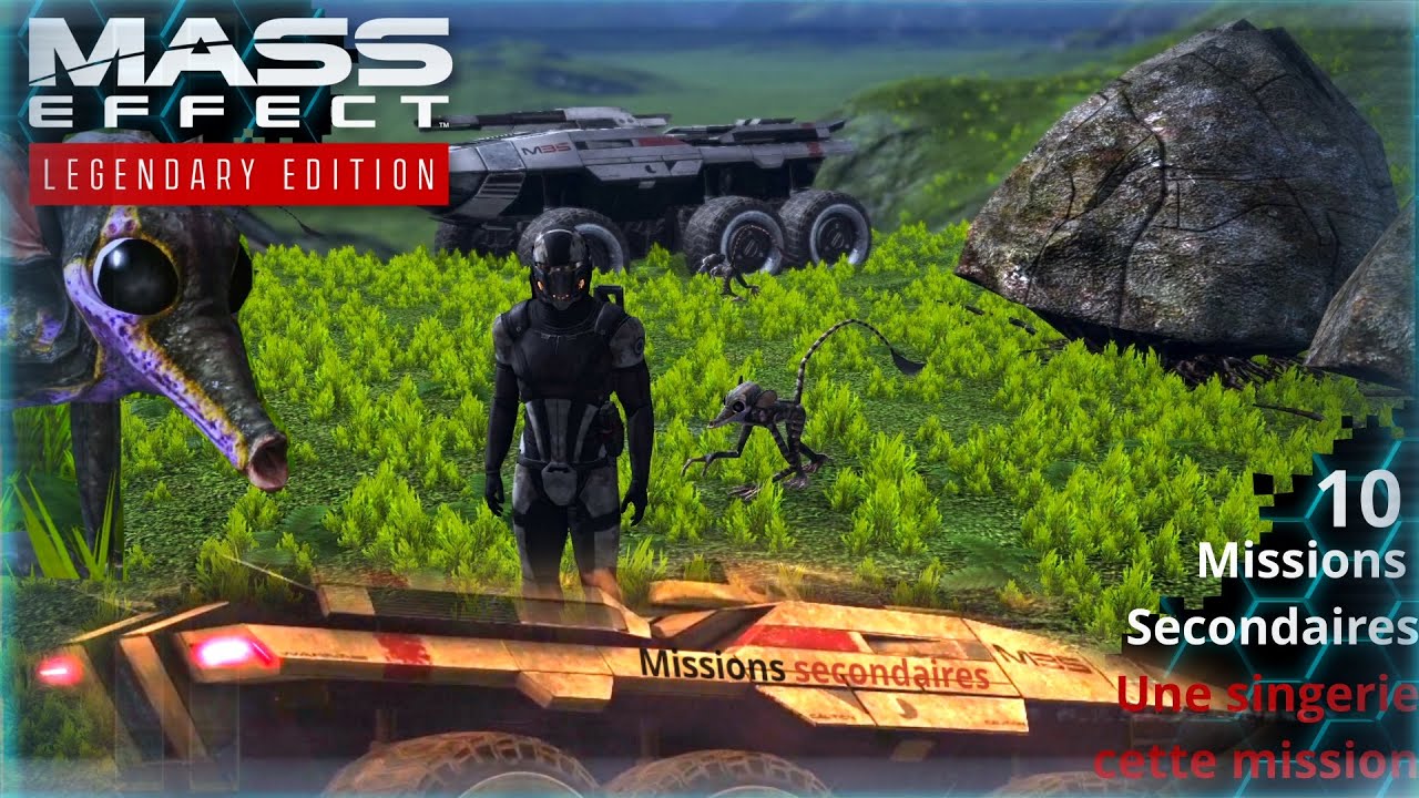 Mass Effect Legendary Edition : Ep10 Mission secondaires. Des singeries cette mission #sidequests