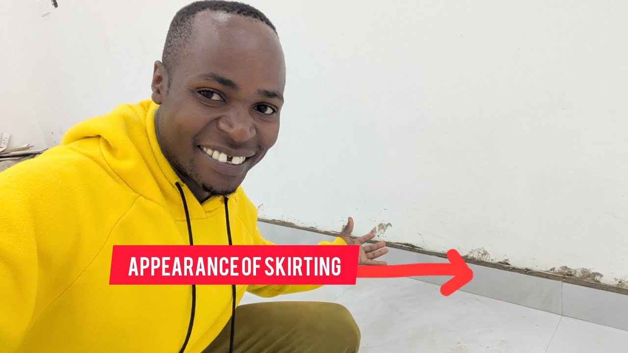 Finally I'm installing skirting new appearance