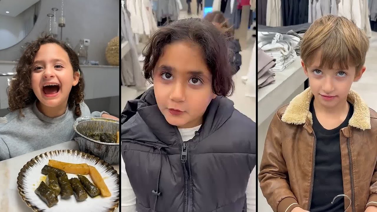 استقبال خلودي الصغيرة و ليان وليليان وخالد للدكتورة خلود بعد ما رجعت من السفر❤️