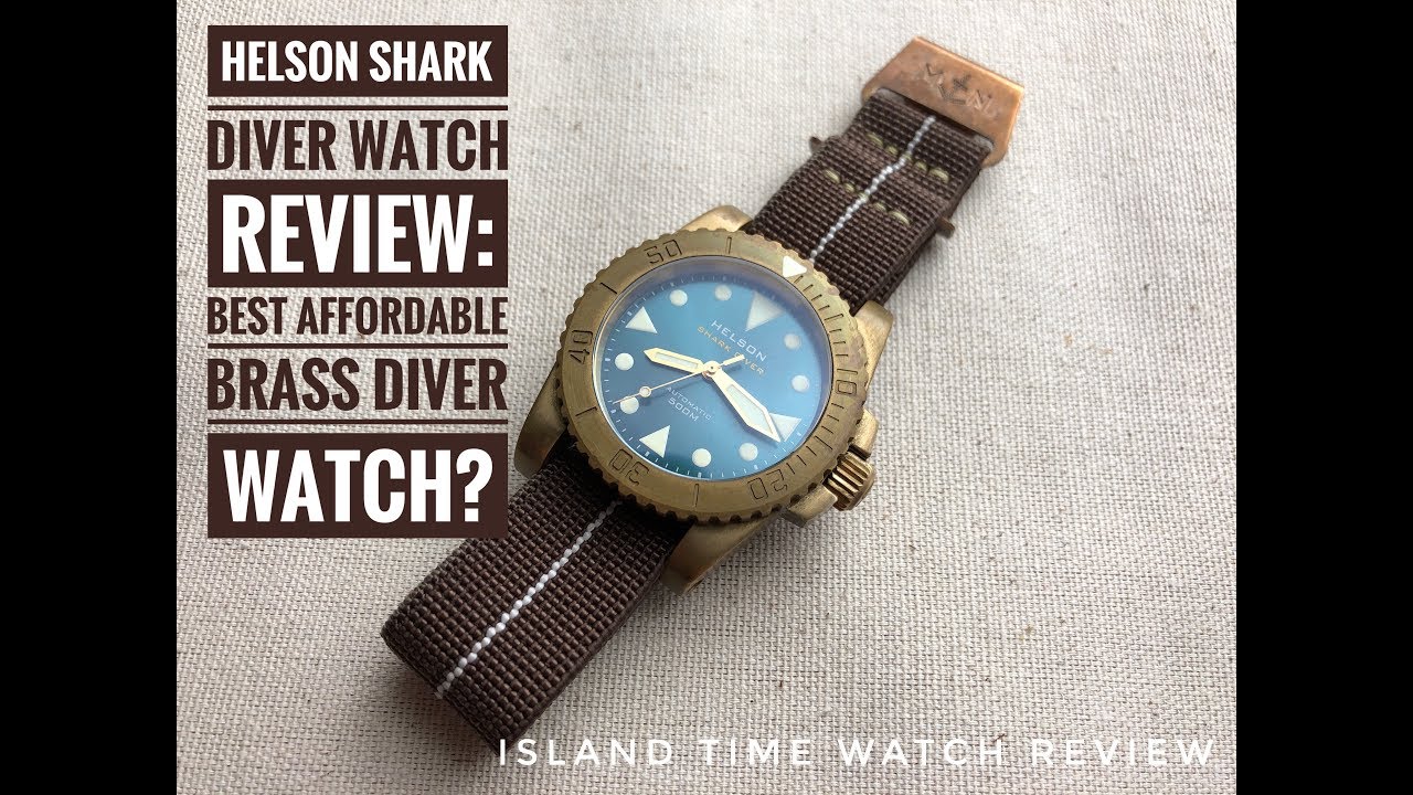 Helson Shark Diver Watch Review: Best Affordable Brass Diver Watch?