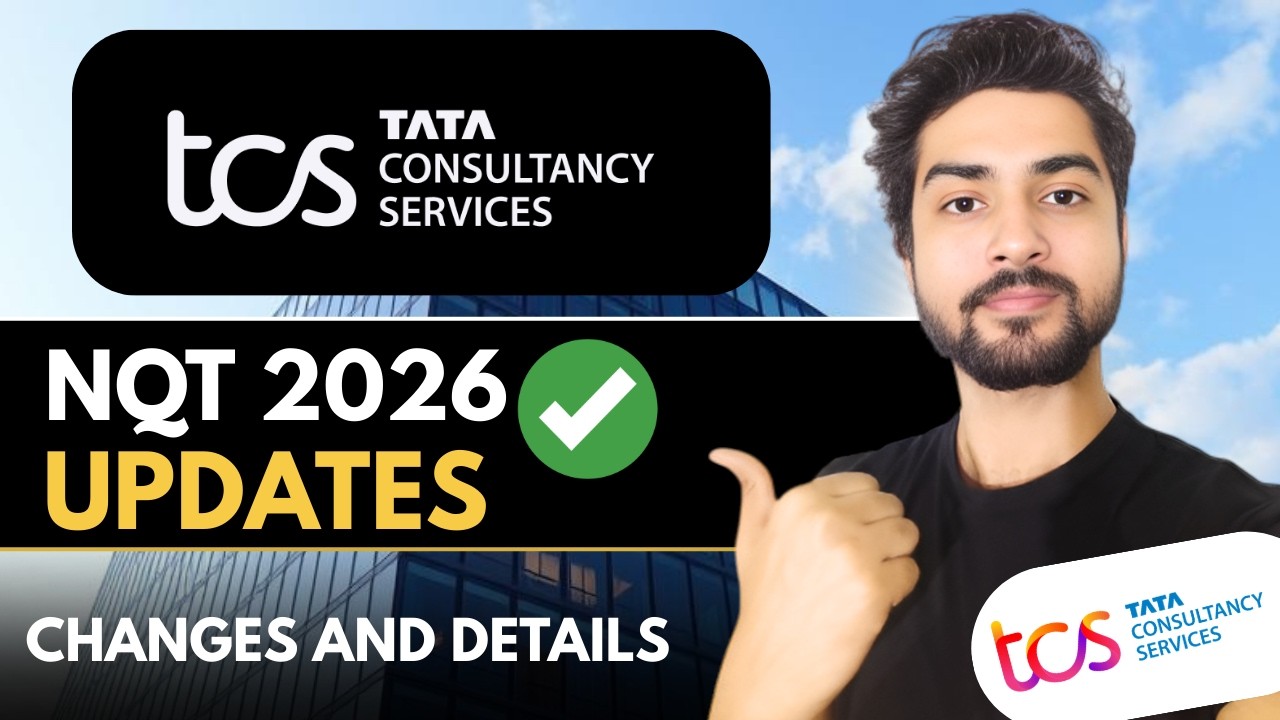 Изменения и обновления в программе TCS NQT 2026 🔥 Осталось 10 дней