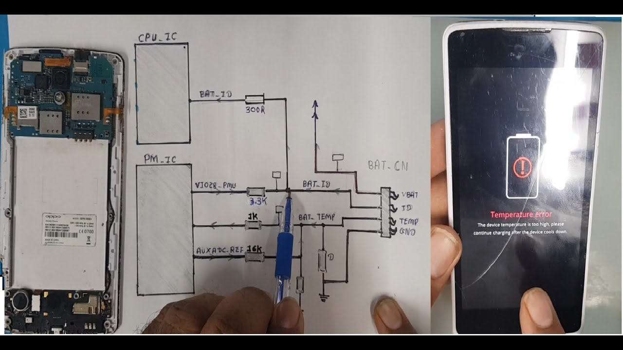 Any Mobile Phone 'Temperature To High' Error Fault Solution
