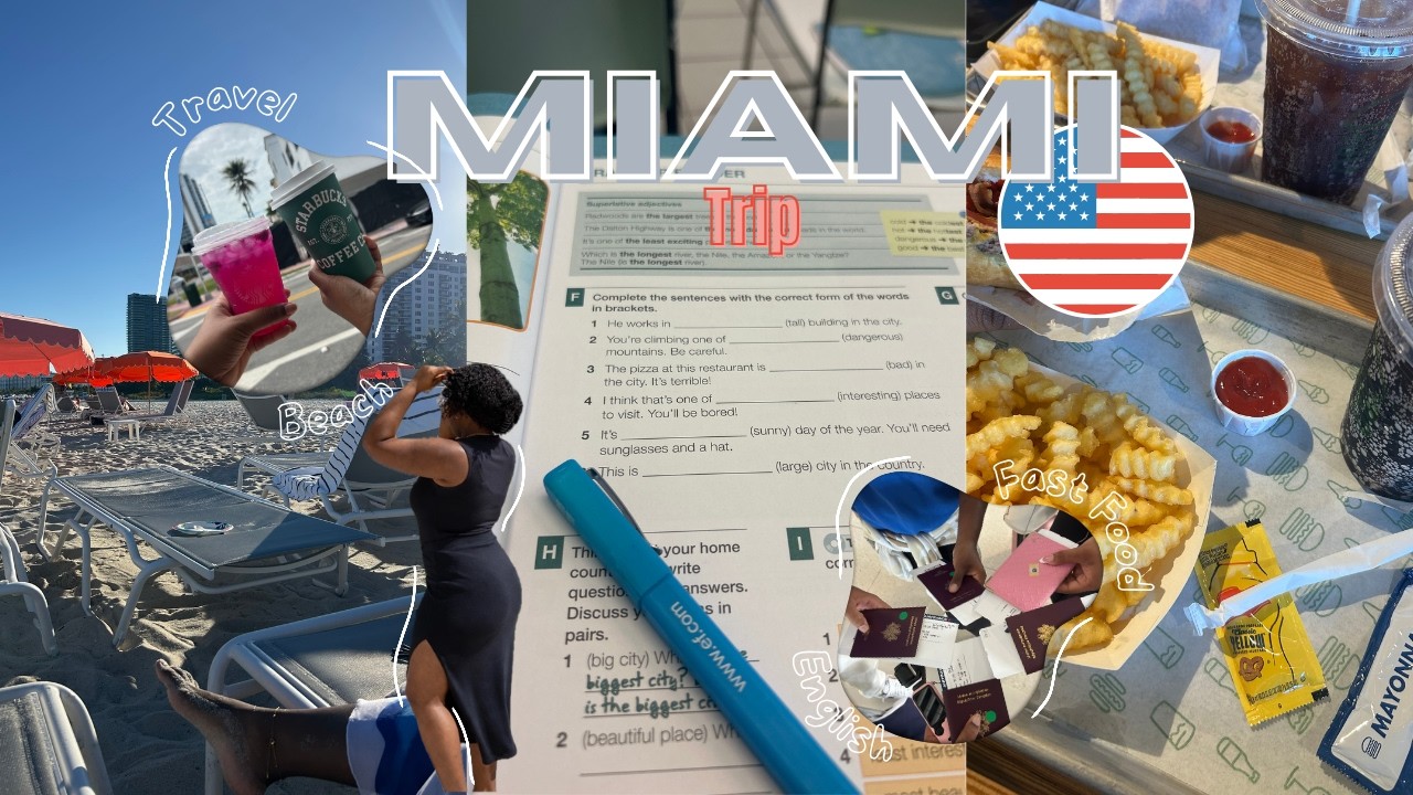 MIAMI TRIP 🇺🇸 l Travel, Visit, Friends ll ✈️ FR Linzy Rms