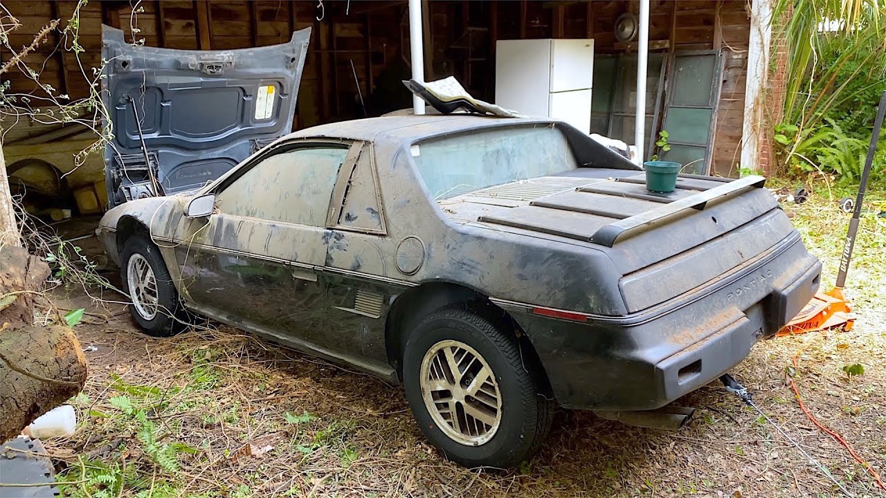 FIERO Barn Find - Sitting Over 30 Years!