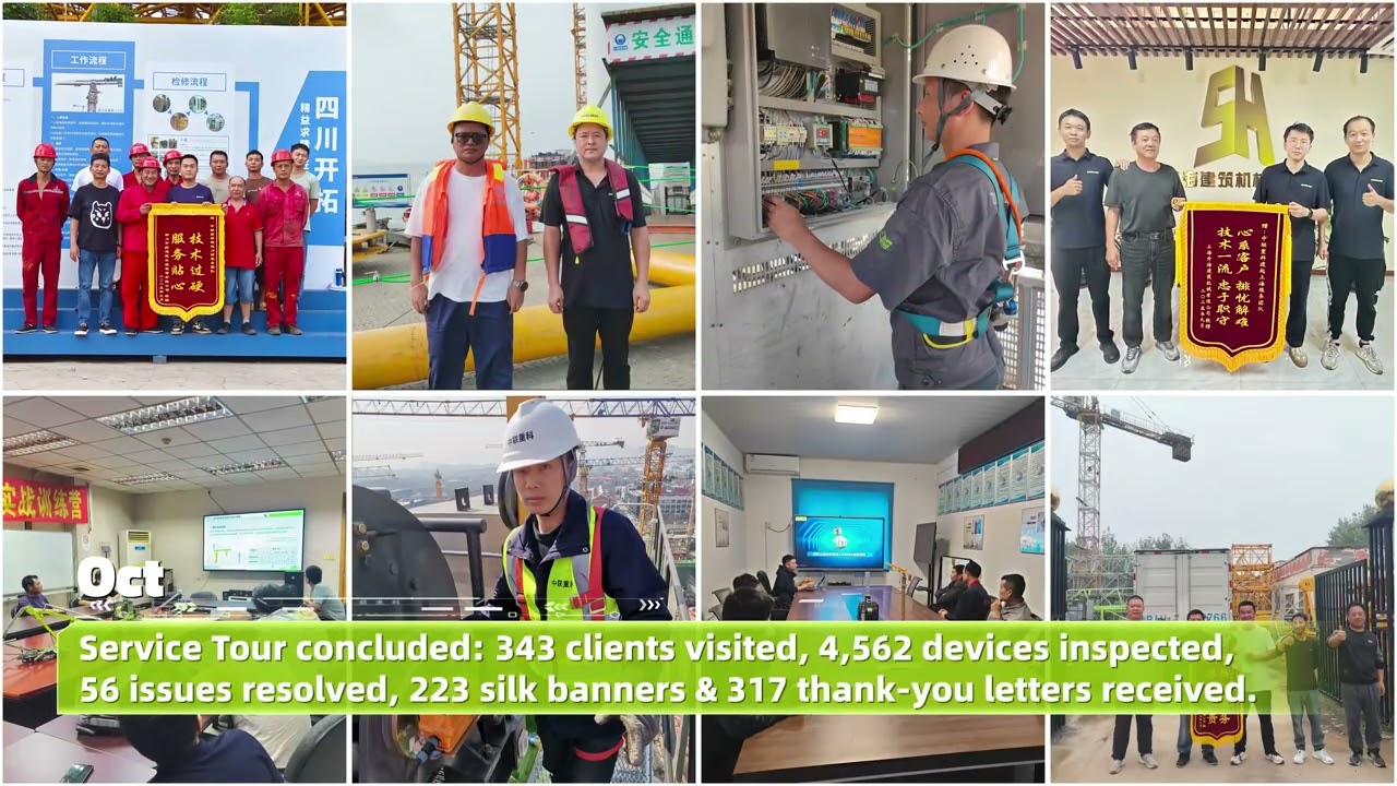 2025 was amazing for Zoomlion Tower Crane! 🏗️