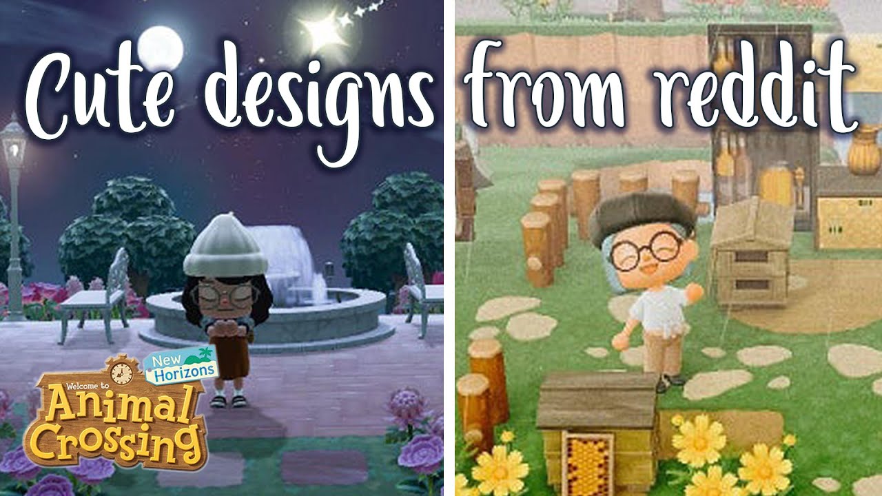 The BEST designs from REDDIT that have INSPIRED me! | Animal Crossing New Horizons