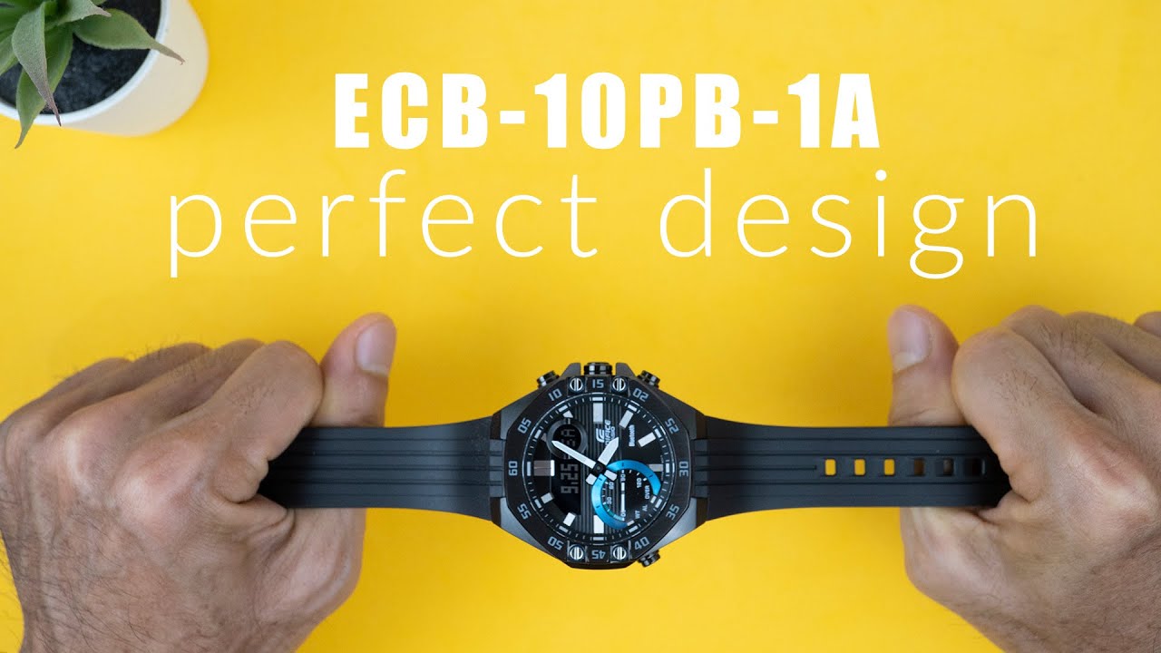 CASIO EDIFICE ECB-10PB-1A | PERFECT DESIGN