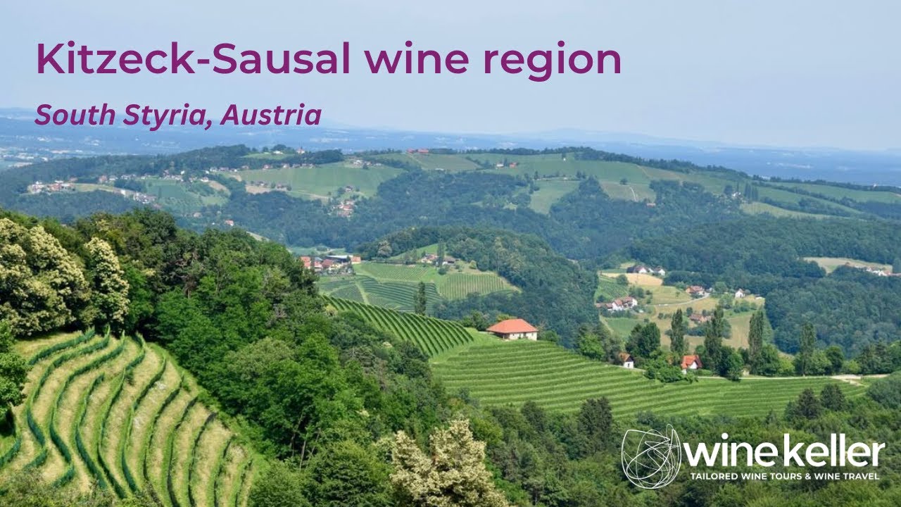 Exploring the beautiful 'Sausal' South Styria wine road in Styria/Steiermark, Southern Austria