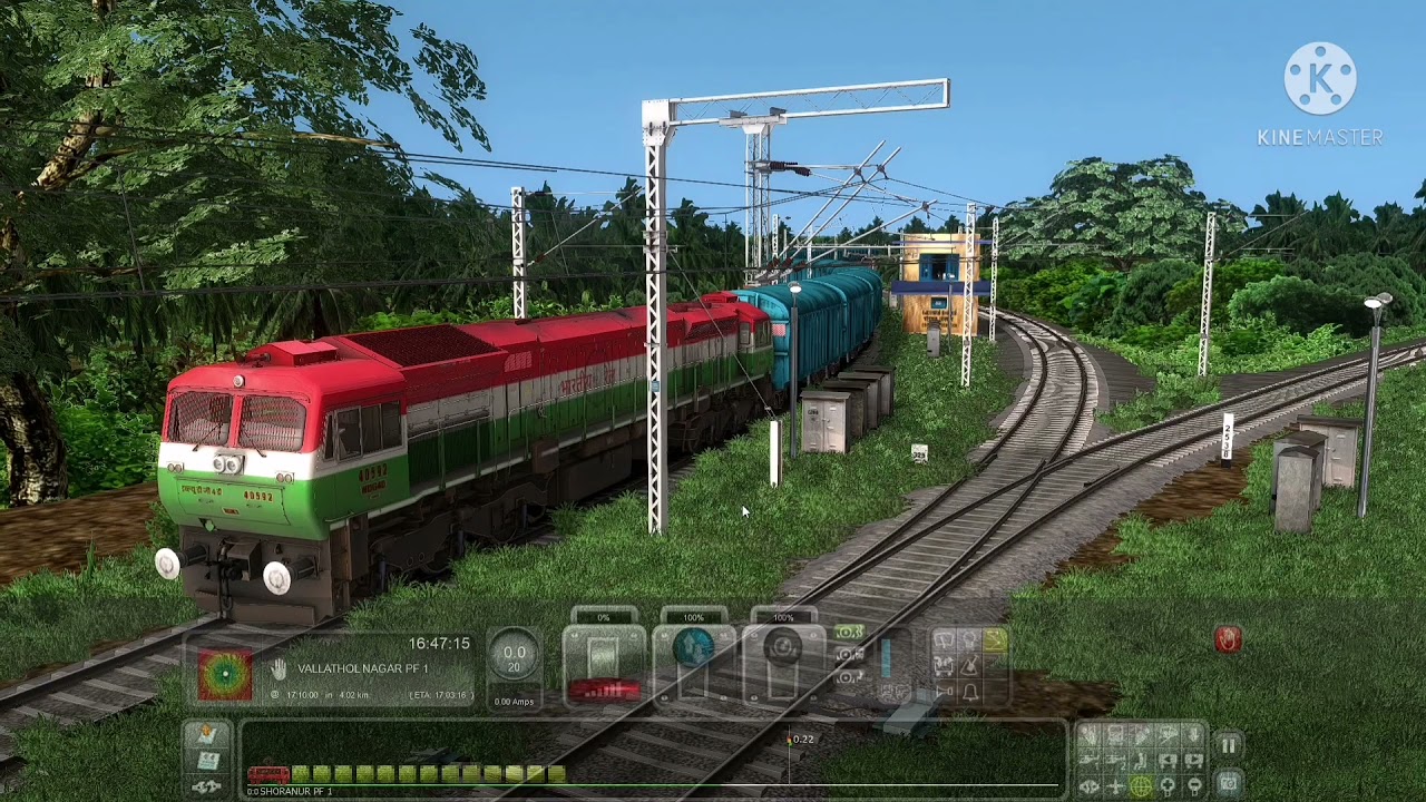 Nilambur - Kottayam Special express  Kerala V1 Route Train simulator 2022
