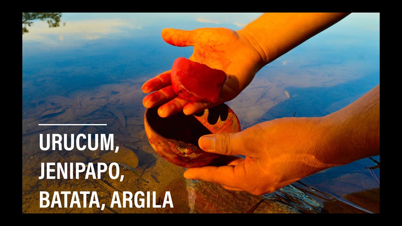 URUCUM, JENIPAPO, BATATA E AÇAFRÃO