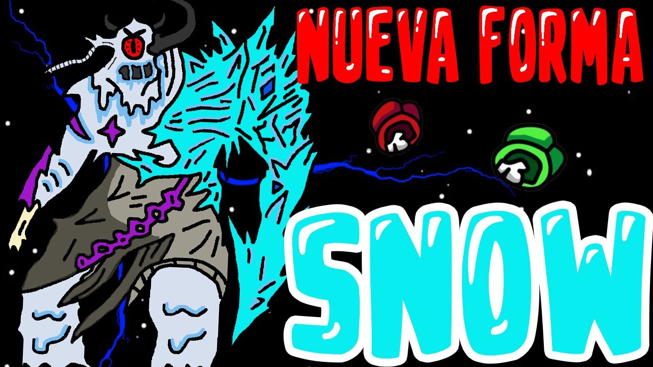 😱DESCUBRO la NUEVA FORMA de SNOW el IMPOSTOR de NIEVE en AMONG US (MI HISTORIA⚠️) | mapaxe