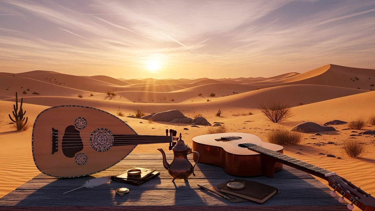 Arabic Ambient Music for Deep Sleep 🕊️ Peaceful Middle Eastern Instrumentals (3 Hours)